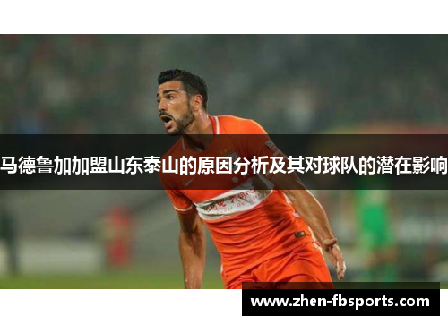 马德鲁加加盟山东泰山的原因分析及其对球队的潜在影响